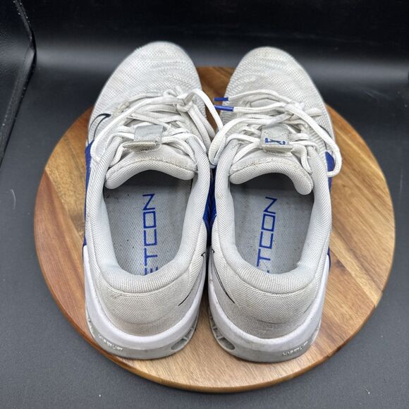 Nike Metcon 9 Mens Size 10.5 Weightlifting Shoes Running Training White Blue - Picture 7 of 8